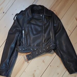 Zara Black Jacket with Silver Accents